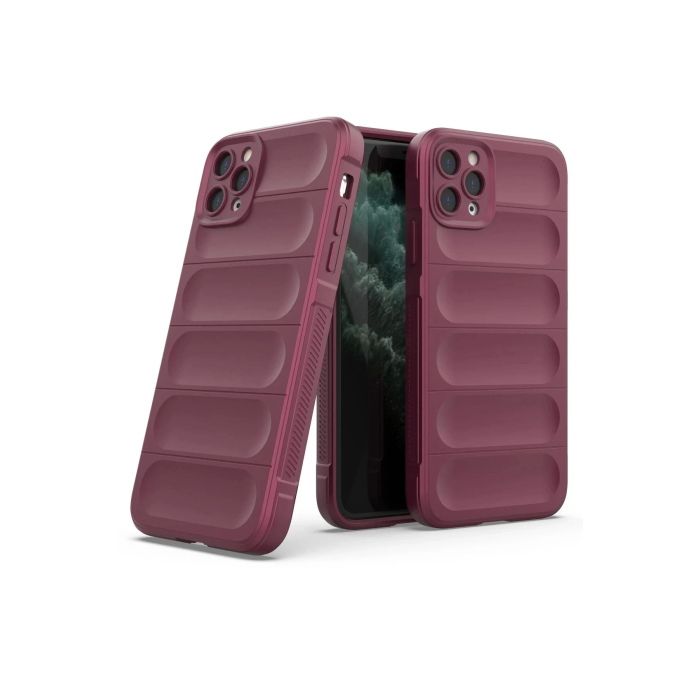 BFS  iPhone 11 Pro Max Kılıf Optimum Silikon - Bordo