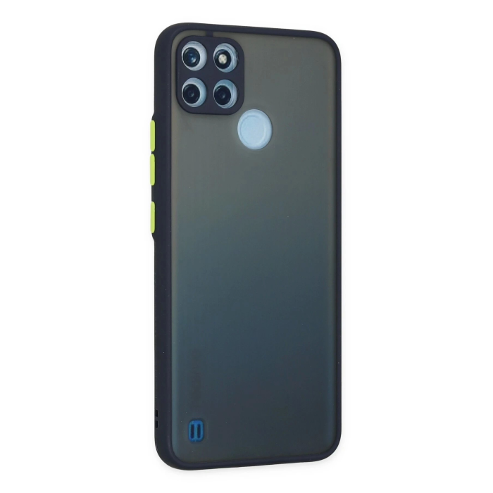 BFS  Realme C21Y Kılıf Montreal Silikon Kapak - Lacivert
