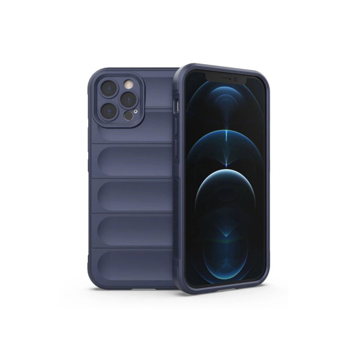 BFS  iPhone 12 Pro Kılıf Optimum Silikon - Lacivert