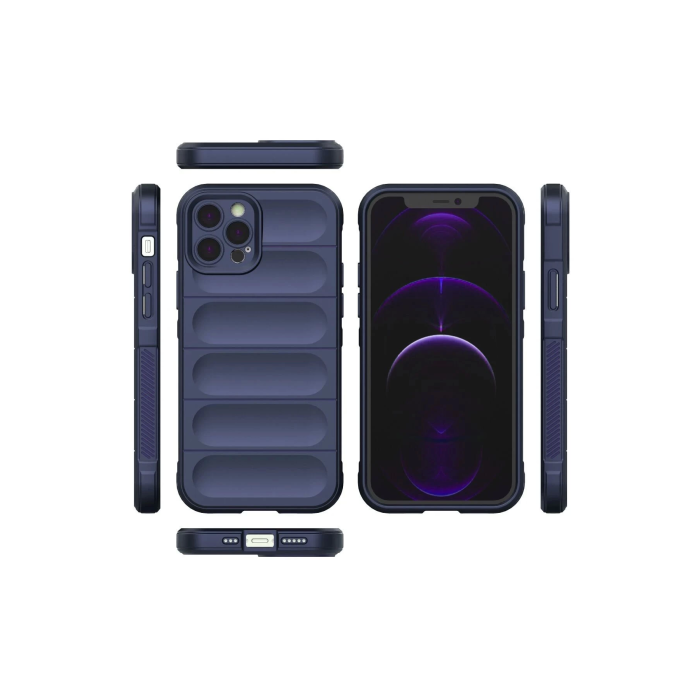 BFS  iPhone 12 Pro Kılıf Optimum Silikon - Lacivert