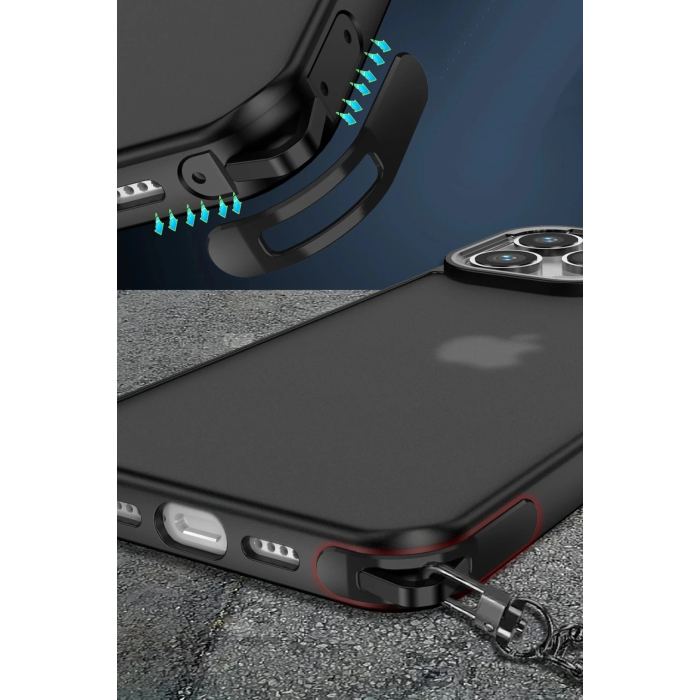 BFS  iPhone 14 Pro Max Kılıf Elegant Kapak - Yeşil