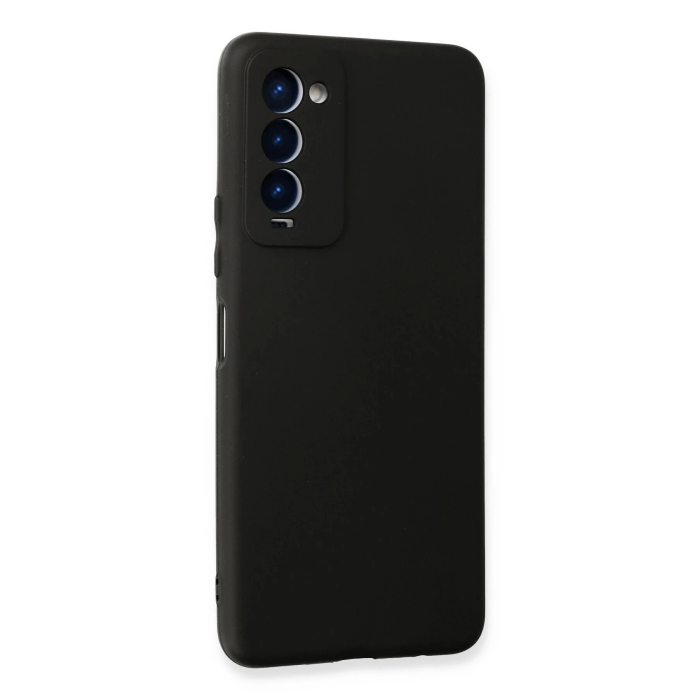 BFS  Tecno Camon 18 Kılıf First Silikon - Siyah