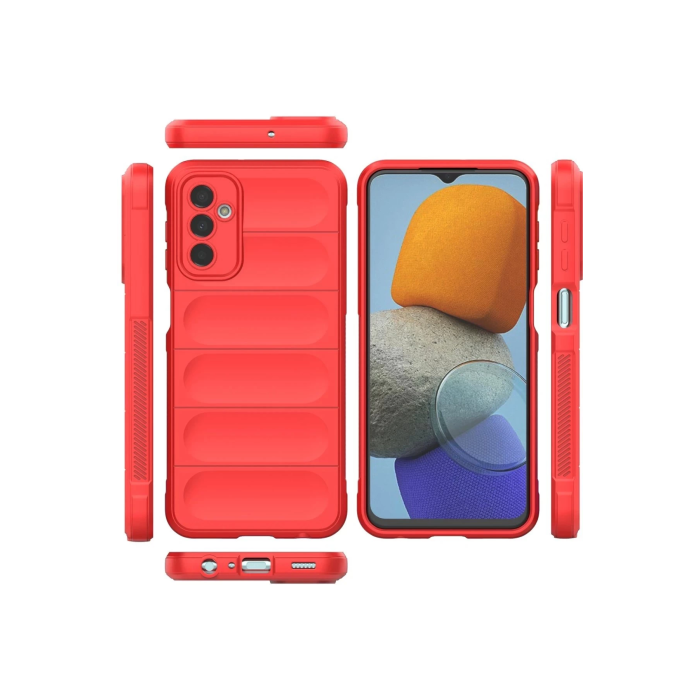 BFS  Samsung Galaxy M23 Kılıf Optimum Silikon - Kırmızı