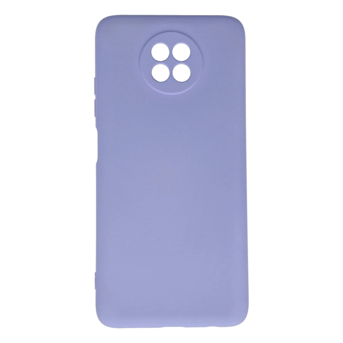 BFS  Xiaomi Redmi Note 9 5G Kılıf Nano içi Kadife Silikon - Lila
