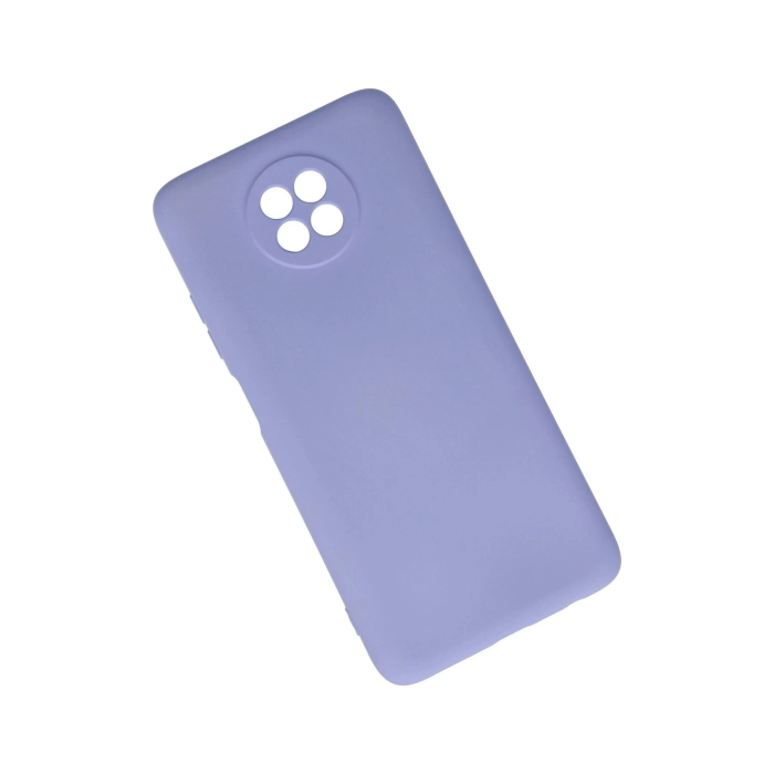 BFS  Xiaomi Redmi Note 9 5G Kılıf Nano içi Kadife Silikon - Lila