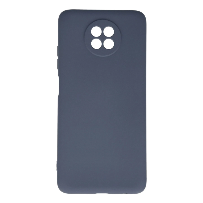 BFS  Xiaomi Redmi Note 9 5G Kılıf Nano içi Kadife Silikon - Gri