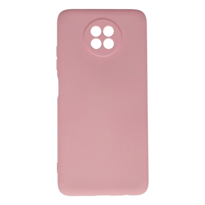 BFS  Xiaomi Redmi Note 9 5G Kılıf Nano içi Kadife Silikon - Pembe
