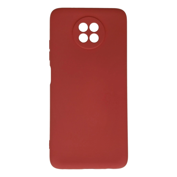 BFS  Xiaomi Redmi Note 9 5G Kılıf Nano içi Kadife Silikon - Kiremit