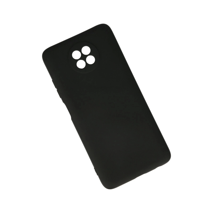 BFS  Xiaomi Redmi Note 9 5G Kılıf Nano içi Kadife Silikon - Siyah