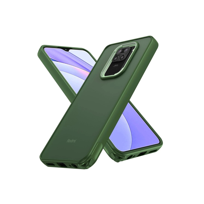 BFS  Xiaomi Redmi Note 9 Kılıf Elegant Kapak - Yeşil