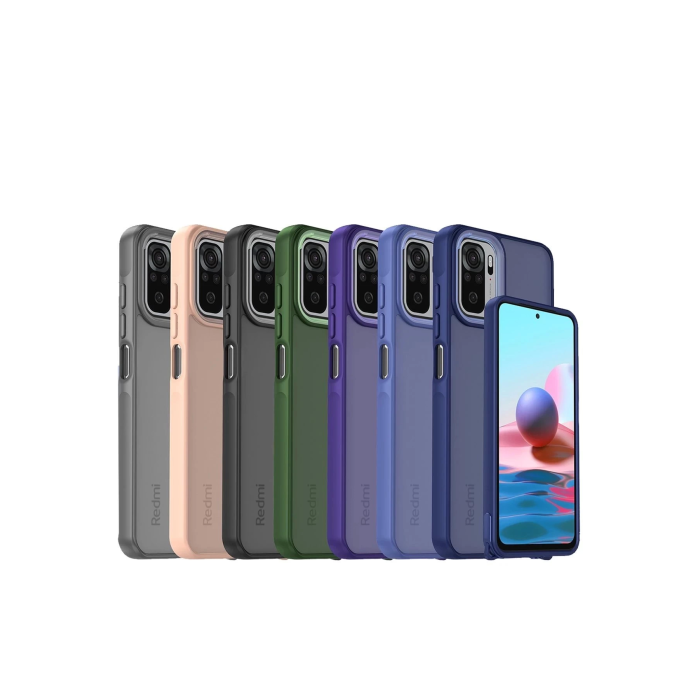 BFS  Xiaomi Redmi Note 10 Kılıf Elegant Kapak - Yeşil