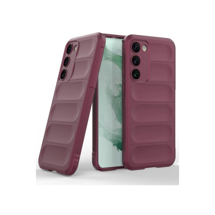 BFS  Samsung Galaxy S23 Plus Kılıf Optimum Silikon - Bordo