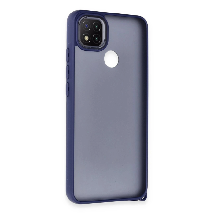 BFS  Xiaomi Redmi 9C Kılıf Elegant Kapak - Lacivert