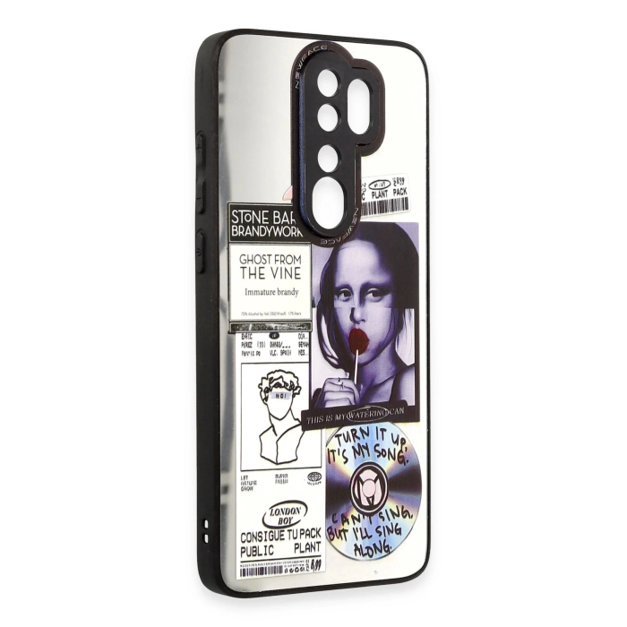 BFS  Xiaomi Redmi Note 8 Pro Kılıf Mirror Desenli Kapak - Mirror - 2