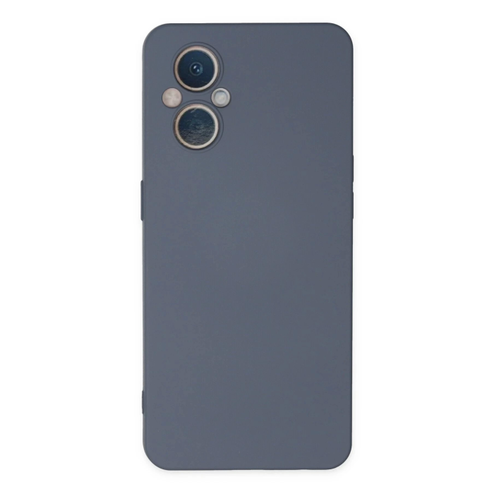 BFS  Oppo Reno 7 Lite Kılıf Nano içi Kadife Silikon - Gri