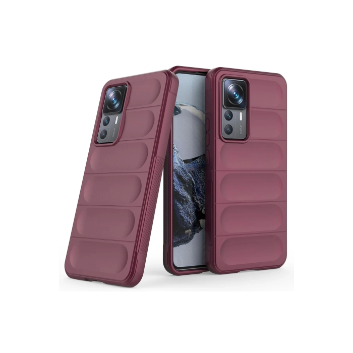 BFS  Xiaomi Mi 12T Pro Kılıf Optimum Silikon - Bordo