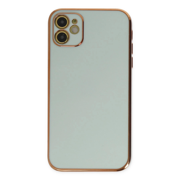 BFS  iPhone 11 Kılıf Volet Silikon - Açık Yeşil