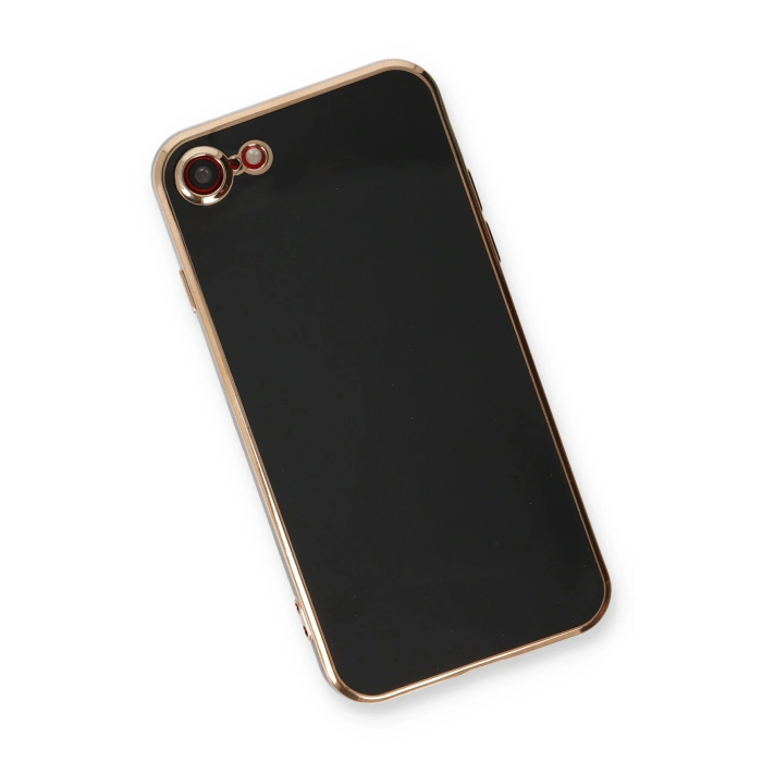 BFS  iPhone 7 Kılıf Volet Silikon - Siyah