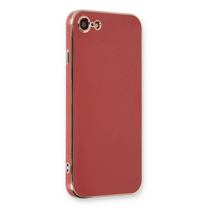 BFS  iPhone 7 Kılıf Volet Silikon - Kırmızı