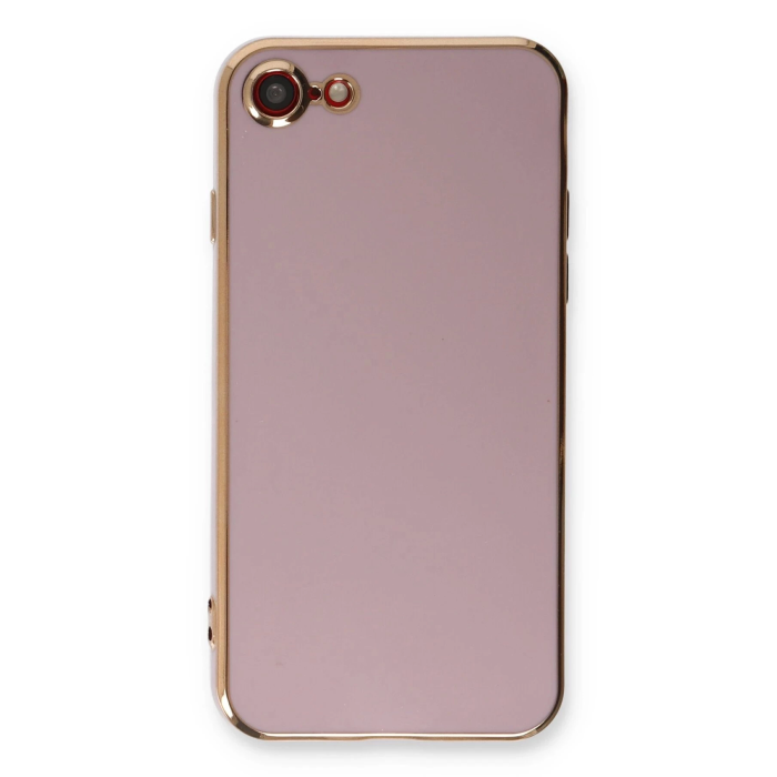 BFS  iPhone 7 Kılıf Volet Silikon - Mor