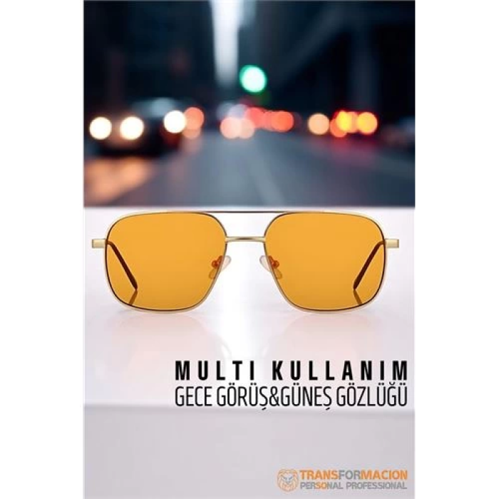 BFS  Gece Sürüş Görüş Parlama Önleyici Gece Gözlüğü Sis Far Işık Önleyici Anti-Fog Gözlük