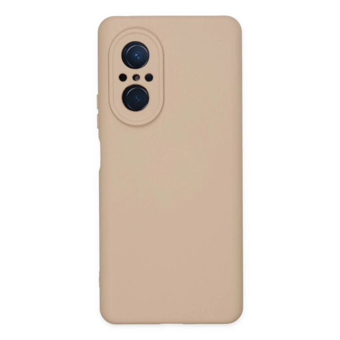 BFS  Huawei Nova 9 SE Kılıf Nano içi Kadife Silikon - Pudra