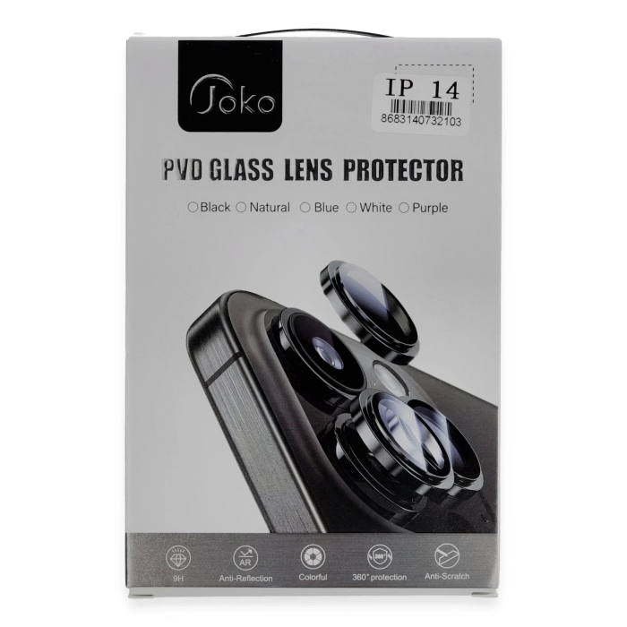 BFS  iPhone 11 PVD Metal Kamera Lens - Siyah