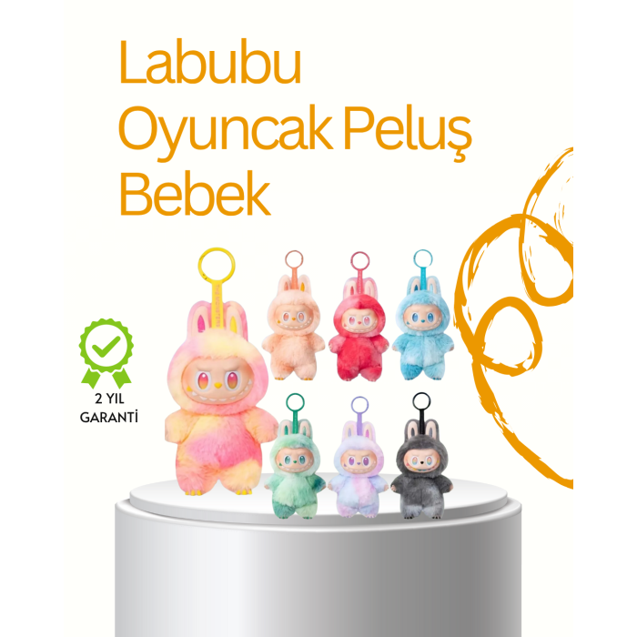 Kutu Paketli Labubu Oyuncak – Renk Karışık Gönderim