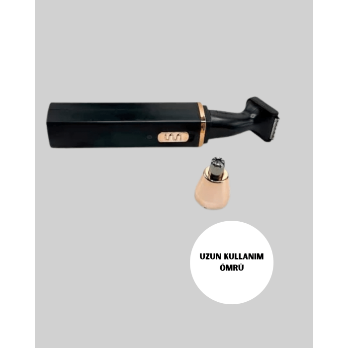 Şarjlı burun ve kulak kılı temizleme cihazı