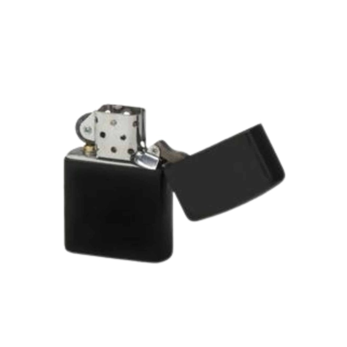 Hediyelik Zarif Zippo Model Siyah Benzinli Çakmak