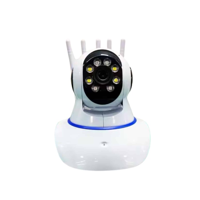 LED Aydınlatmalı 5 Antenli Motorlu 1080P Wifi Kamera Sensörlü