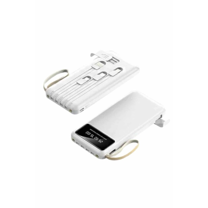 Hızlı Şarj Özellikli 20.000 Mah Dijital Göstergeli USB Girişli Android ve İOS Uyumlu Powerbank