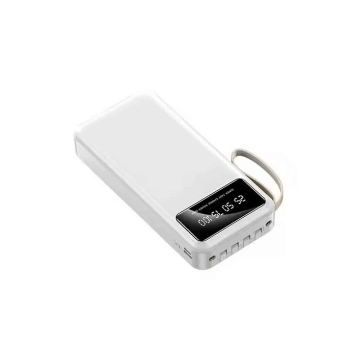 Hızlı Şarj Özellikli 20.000 Mah Dijital Göstergeli USB Girişli Android ve İOS Uyumlu Powerbank