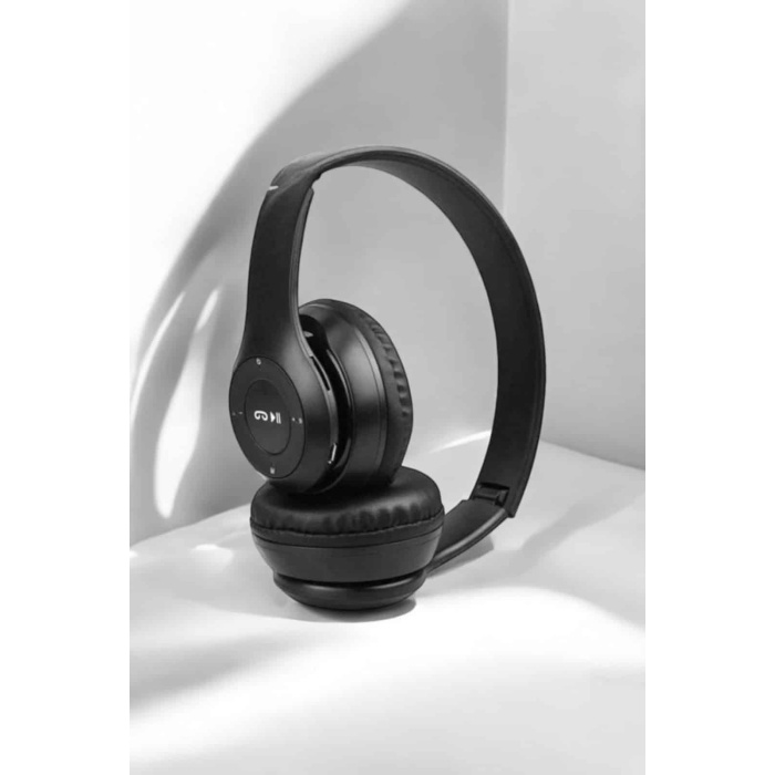 Kulak Üstü TF Kart ve AUX Destekli Ergonomik Bluetooth Kulaklık