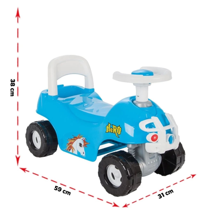 BFS  07 812 HERO ATV MAVİ