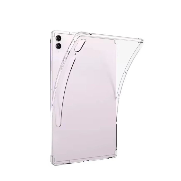 BFS Samsung Galaxy Tab S10 FE Plus 13.1 Kılıf Anti Şeffaf Tablet Silikon - Şeffaf