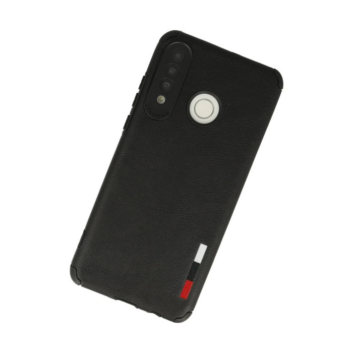 BFS Huawei P30 Lite Kılıf Loop Deri Silikon - Siyah