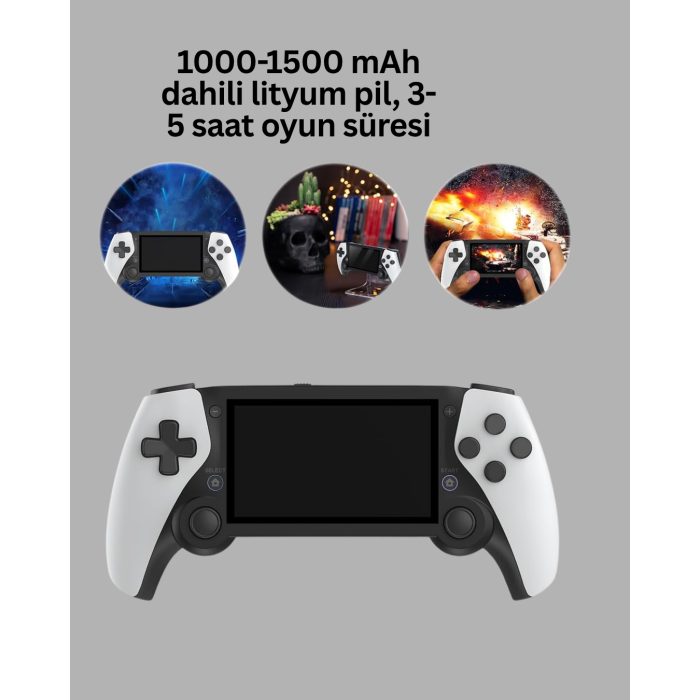 PS1 GBA NES Oyun Destekli Retro Cihaz