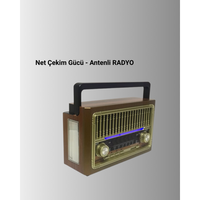 USB ve Hafıza Kart Girişli Radyo Hoparlör