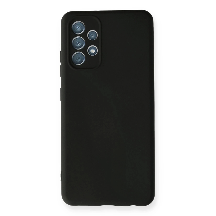 BFS  Samsung Galaxy A32 Kılıf Nano içi Kadife Silikon - Siyah
