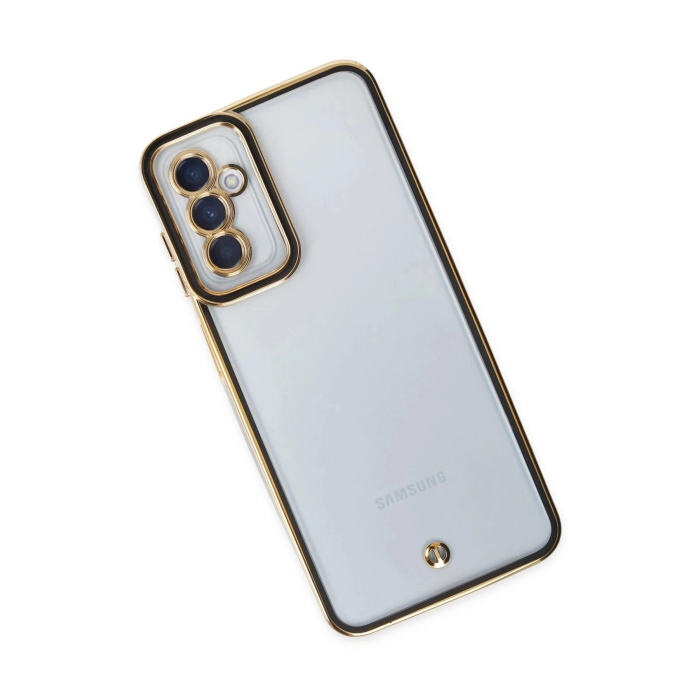 BFS Samsung Galaxy A04S Kılıf Liva Lens Silikon - Siyah