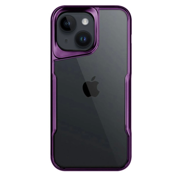 BFS  iPhone 14 Kılıf Boyi Silikon Kapak - Derin Mor