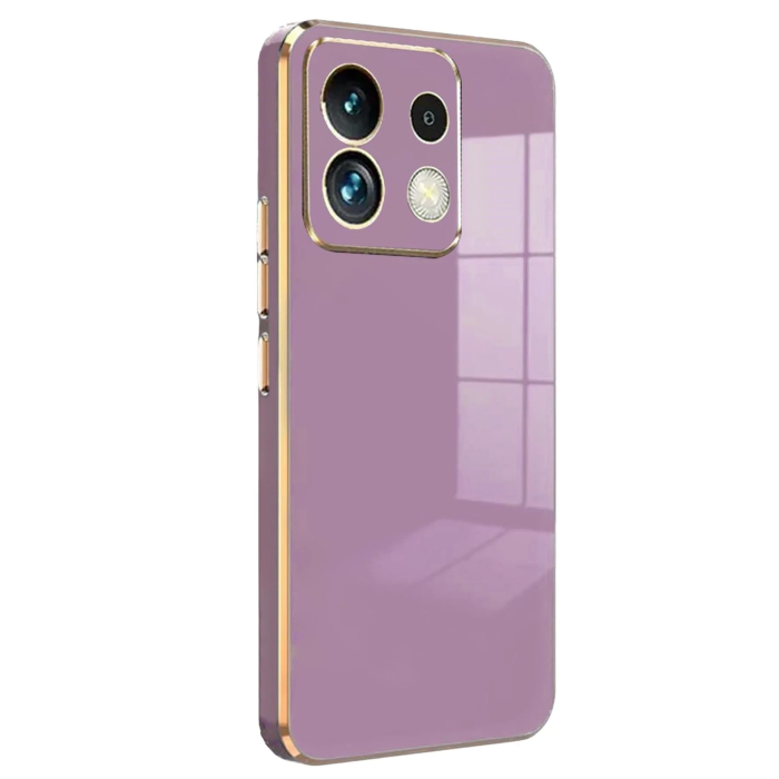 BFS  Xiaomi Redmi Note 13 4G Kılıf Volet Silikon - Mor