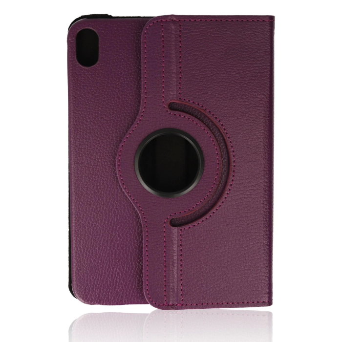 BFS iPad Mini 6 Kılıf 360 Tablet Deri Kılıf - Mürdüm