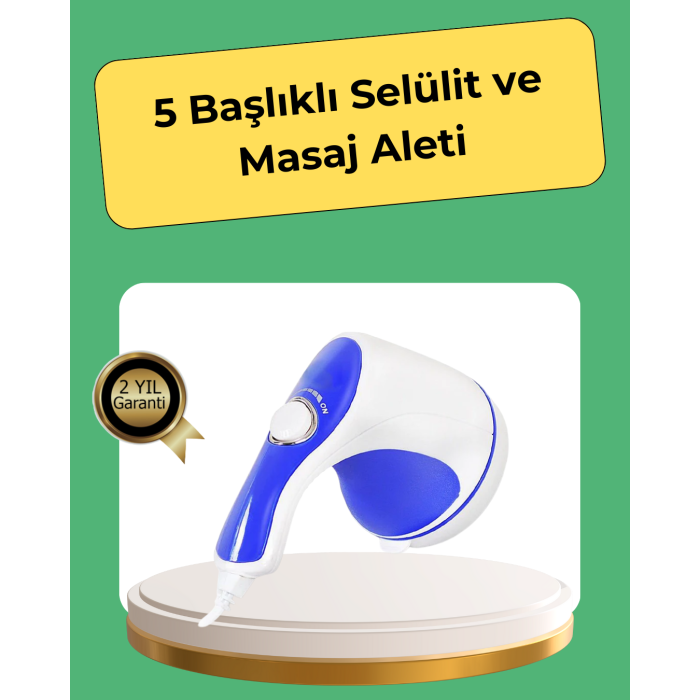 Selülit ve Sıkılaştırıcı Masaj Cihazı – Çok Fonksiyonlu