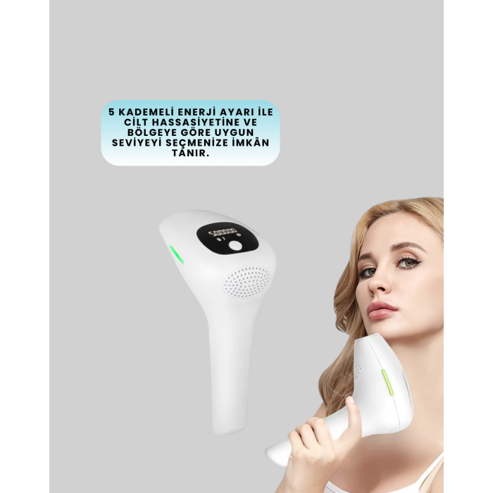Hasuba IPL Lazer Epilasyon Cihazı HS-262 Ev Tipi Kullanım İçin