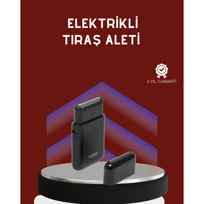 USB Şarjlı Erkek Tıraş Makinesi | Cilt Dostu ve Kompakt Tasarım