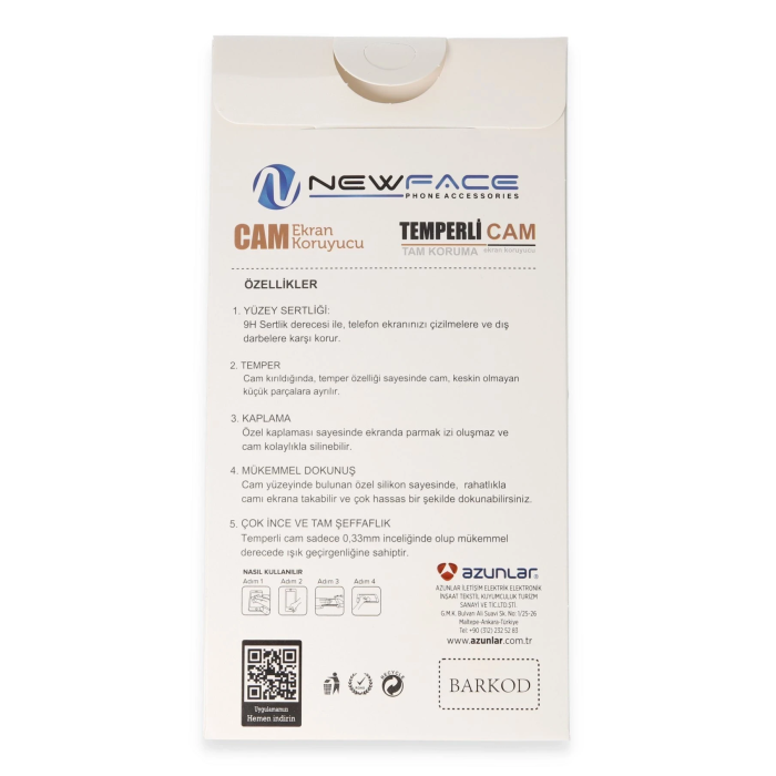 BFS  iPhone 16 Pro Max 3D Antistatik Hayalet Cam Ekran Koruyucu