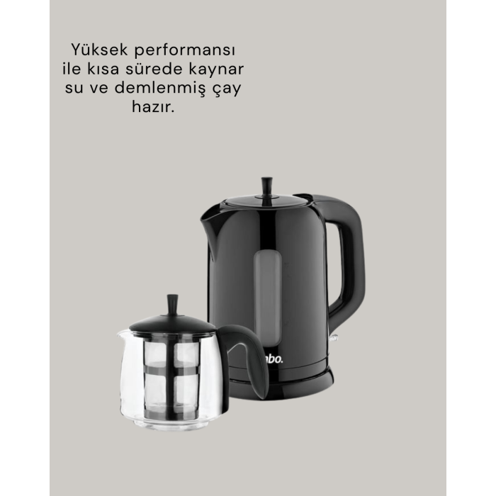 Susuz Çalışma Emniyetli Sinbo Elektrikli Çay Makinesi