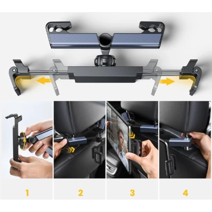 BFS  Koltuk Arkası Ayarlanabilir Tablet Telefon Tutucu CM-115